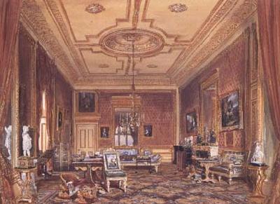 Nash, Joseph The Queen's Sitting Room (mk25) Sweden oil painting art